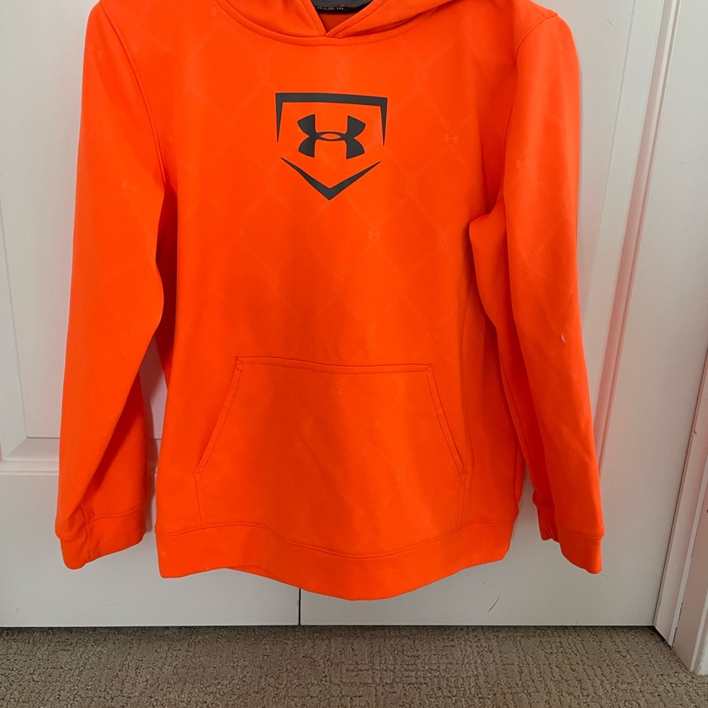 Under Armour Kids Orange Hoodie
